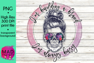 Embrace the Power and Beauty of the Powerful Woman Floral Sugar Skull