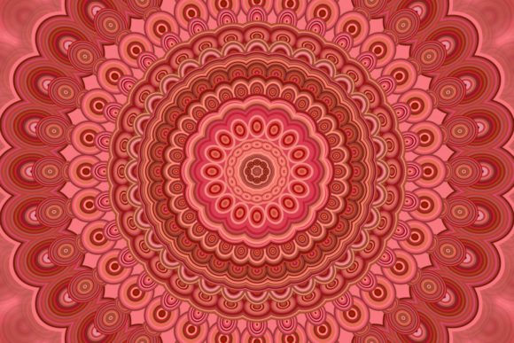 Exploring the Beauty and Versatility of Red Floral Mandala Backgrounds