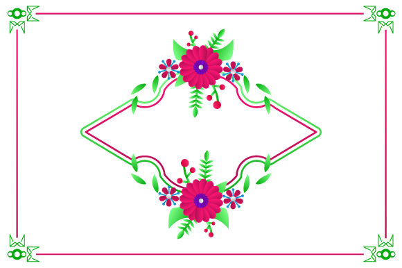 Exploring the Elegance of Horizontal Vintage Floral Card Templates