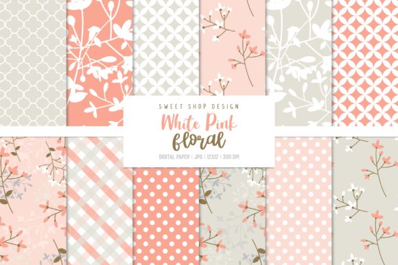 Exploring the Versatility of Digital Paper Pink Garden Floral