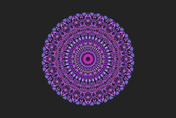 Exploring the Versatility of Purple Floral Mandala in Creative and Professional Workflows